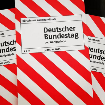 Das Cover von Kürschners Volkshandbuch Deutscher Bundestag.